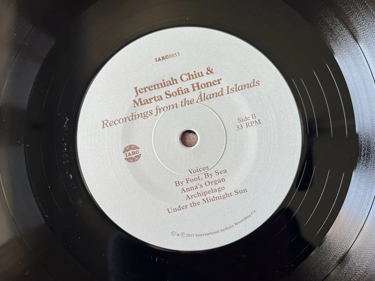Jeremiah Chiu & Marta Sofia Honer - Recordings from the Åland Islands (IA11 Edition) (LP) - Image 5
