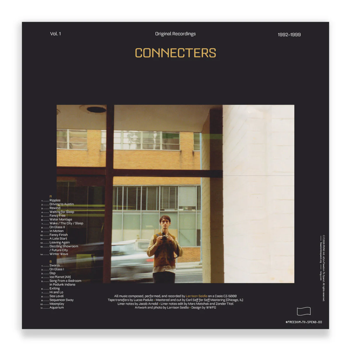 Larrison - Connecters Vol. 1: Original Recordings, 1992–1999 (LP) - Image 5